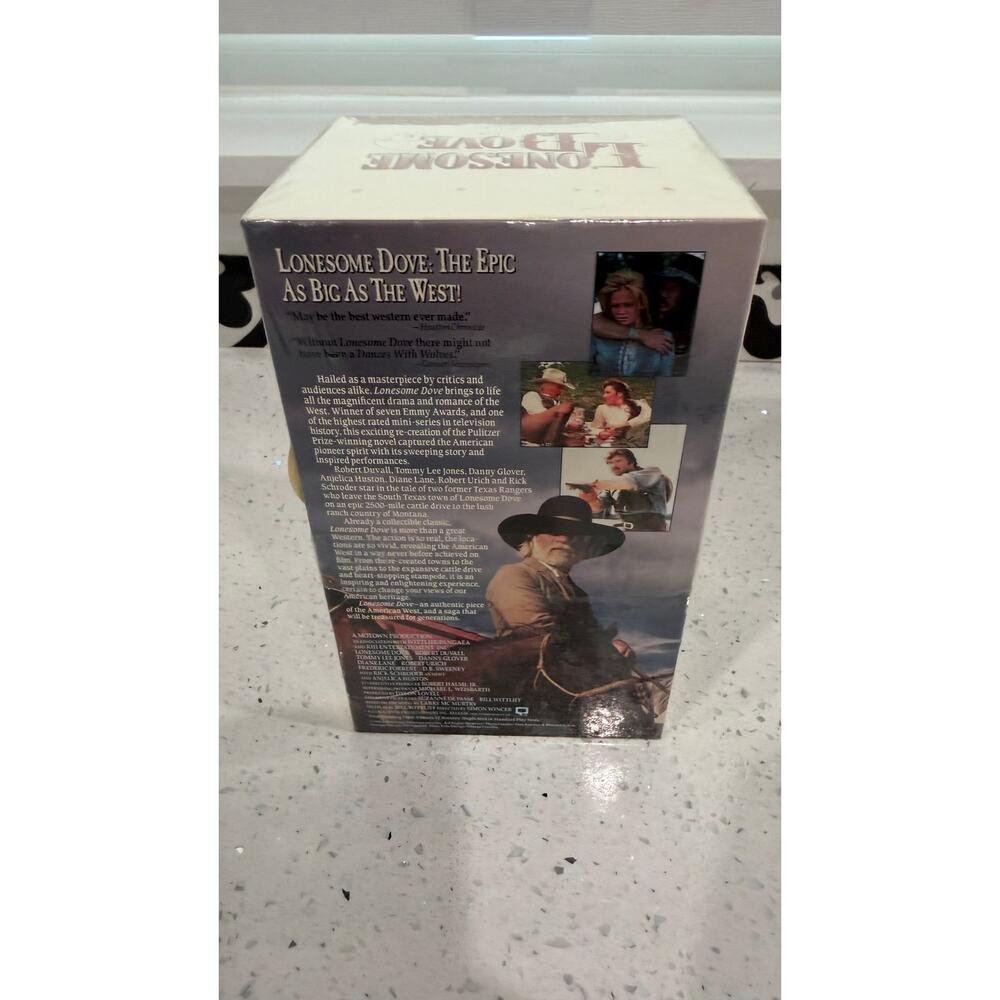 Lonesome Dove VHS Video Set Part 1 2 3 4 New & Sealed Rick Schroder Diane Lane - Picture 3 of 3